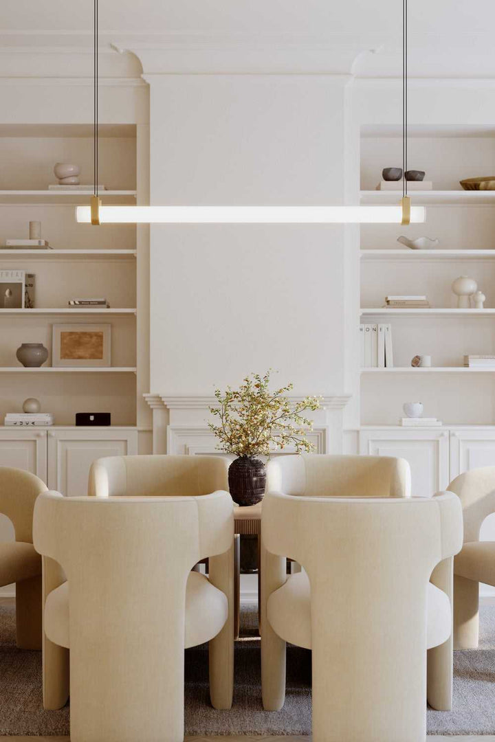 Sorelle LED Linear Chandelier in Legacy Brass Minka-Lavery