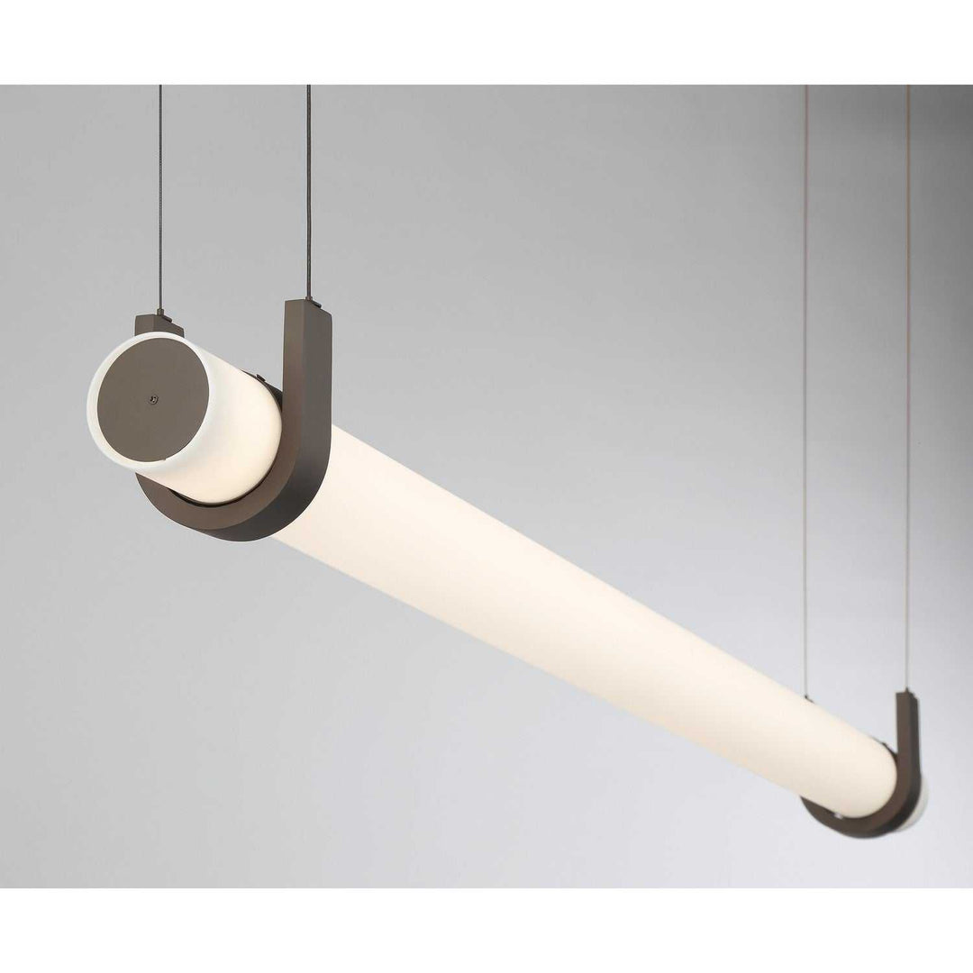 Sorelle LED Linear Chandelier in Dark Bronze Minka-Lavery
