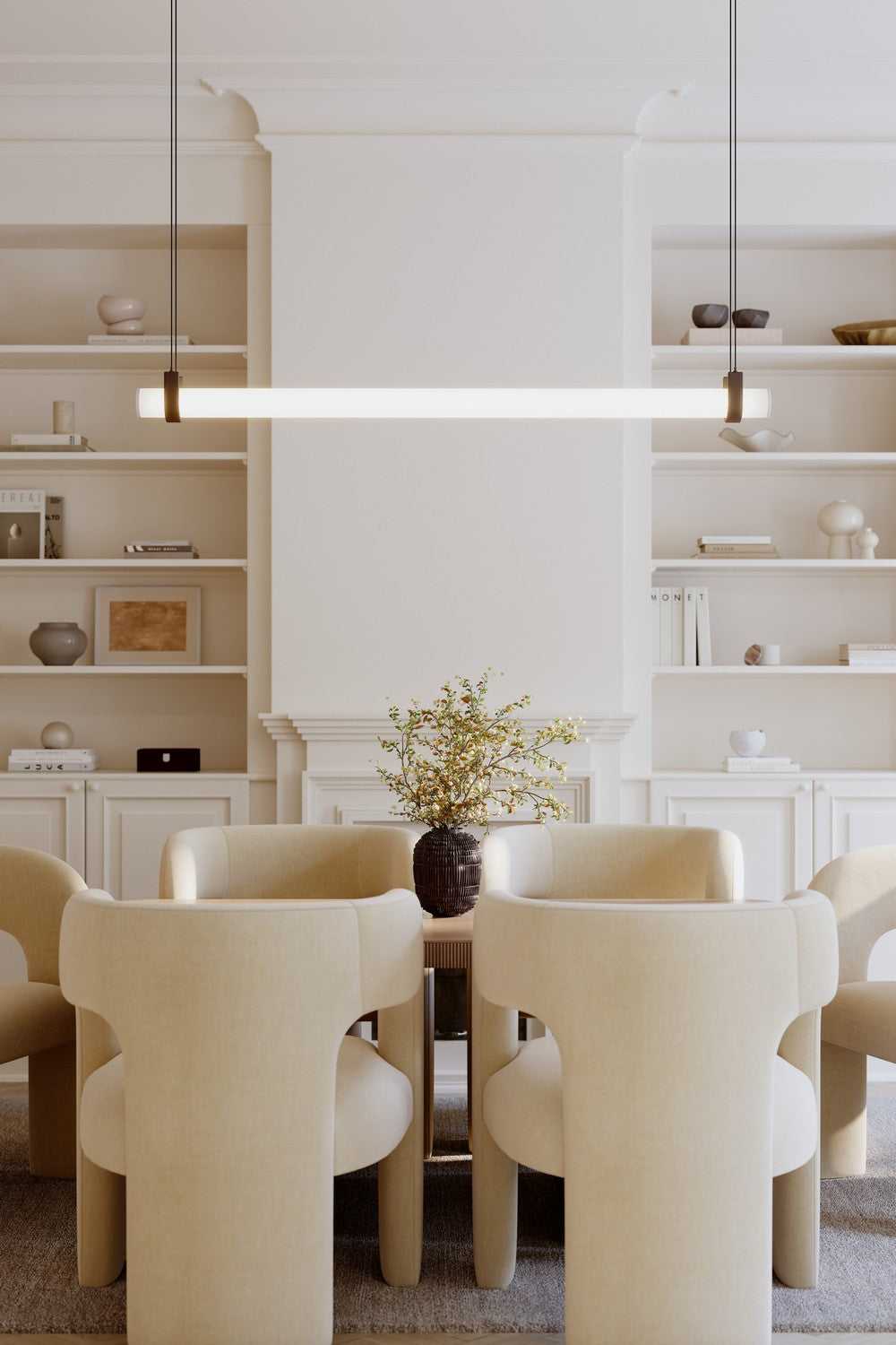 Sorelle LED Linear Chandelier in Dark Bronze Minka-Lavery