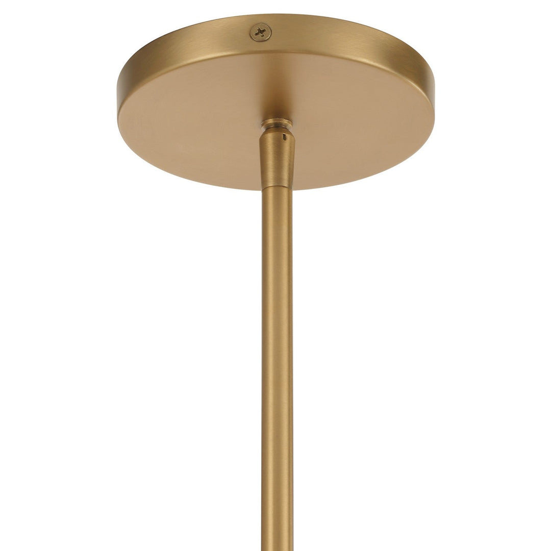 Narra Five Light Chandelier in Legacy Brass Minka-Lavery