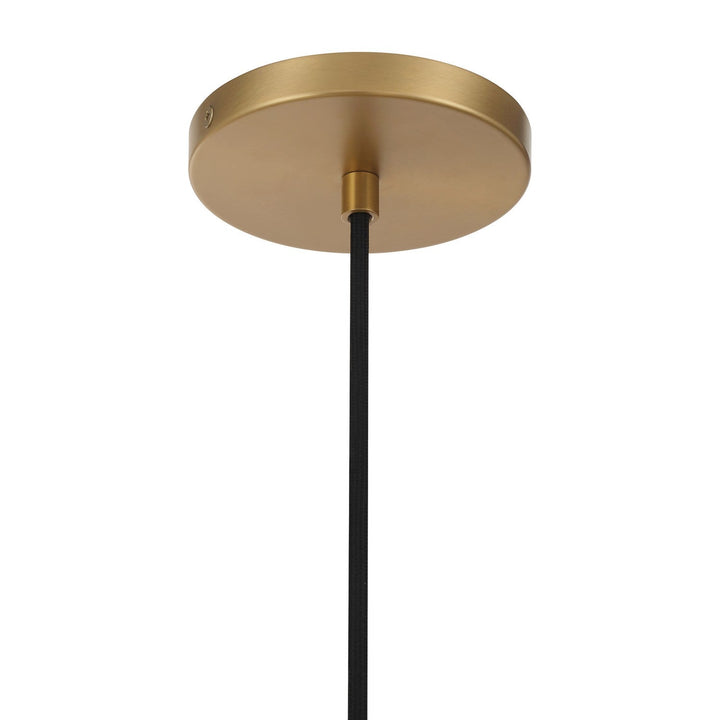 Narra One Light Pendant in Legacy Brass Minka-Lavery