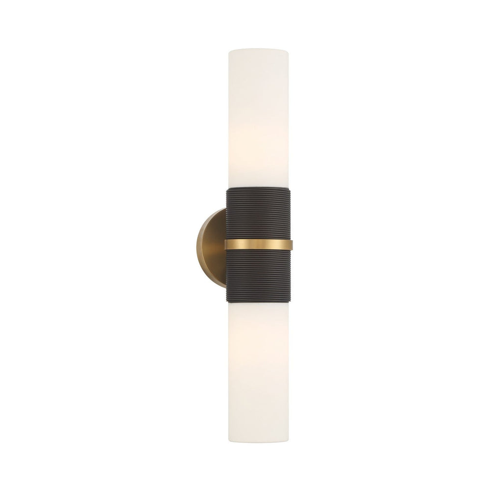 Linthor Two Light Wall Sconce in Legacy Brass Minka-Lavery