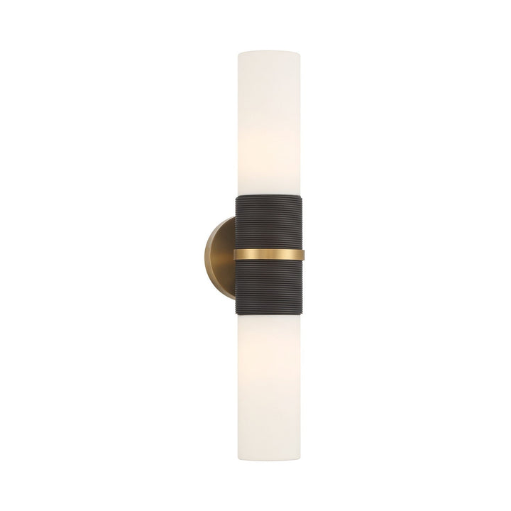 Linthor Two Light Wall Sconce in Legacy Brass Minka-Lavery