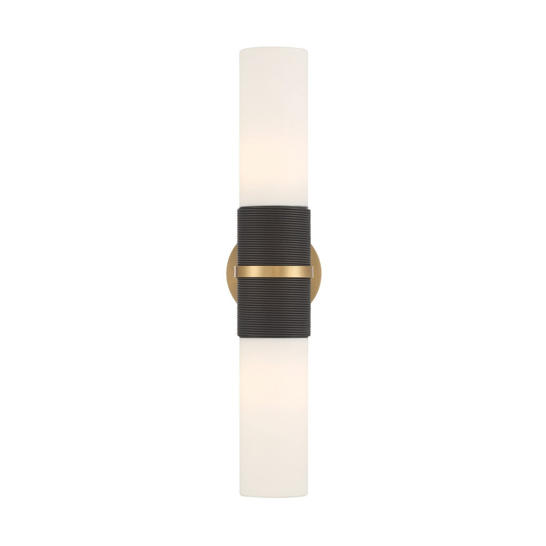 Linthor Two Light Wall Sconce in Legacy Brass Minka-Lavery