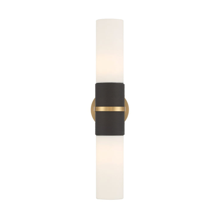 Linthor Two Light Wall Sconce in Legacy Brass Minka-Lavery