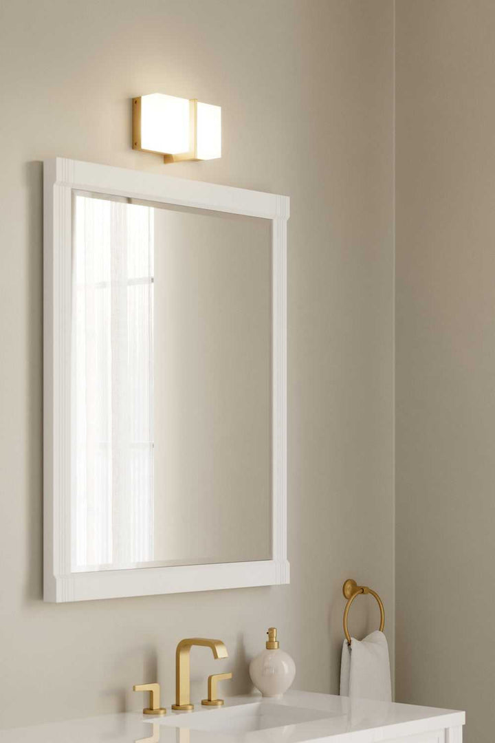 High Rise LED Bath Bar in Legacy Brass Minka-Lavery