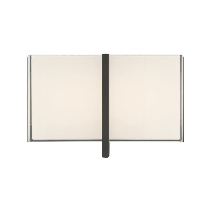 High Rise LED Bath Bar in Dark Matte Black Minka-Lavery