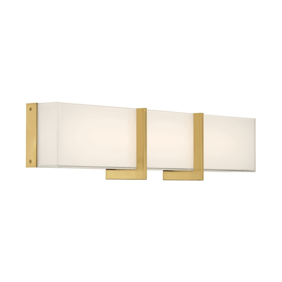 High Rise LED Bath Bar in Legacy Brass Minka-Lavery