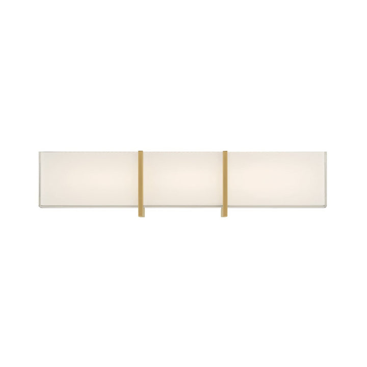 High Rise LED Bath Bar in Legacy Brass Minka-Lavery