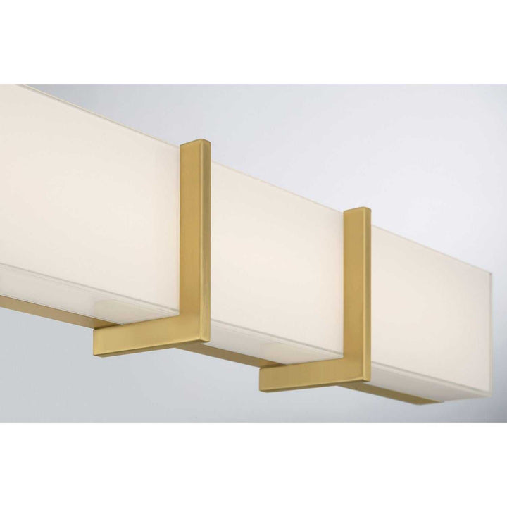 High Rise LED Bath Bar in Legacy Brass Minka-Lavery