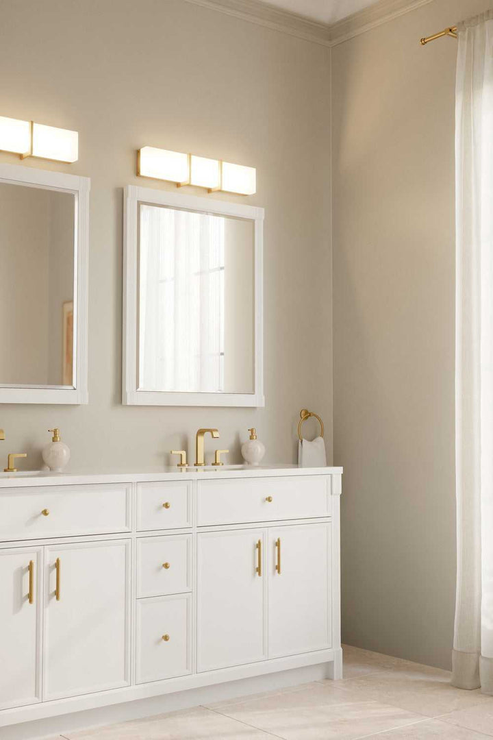 High Rise LED Bath Bar in Legacy Brass Minka-Lavery