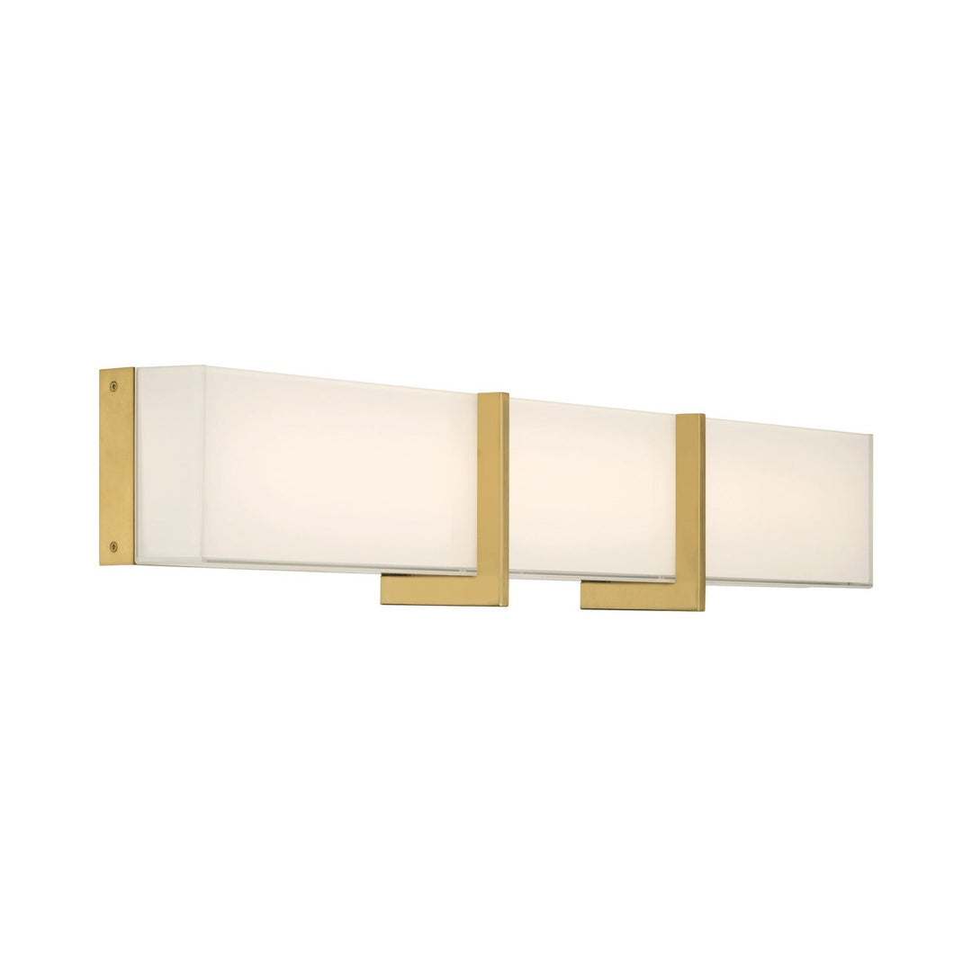 High Rise LED Bath Bar in Legacy Brass Minka-Lavery