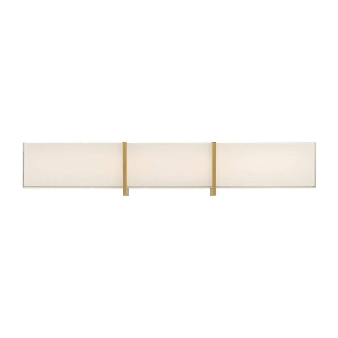 High Rise LED Bath Bar in Legacy Brass Minka-Lavery