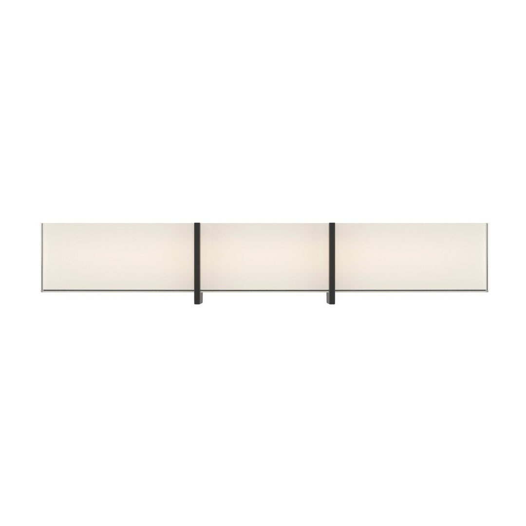 High Rise LED Bath Bar in Dark Matte Black Minka-Lavery