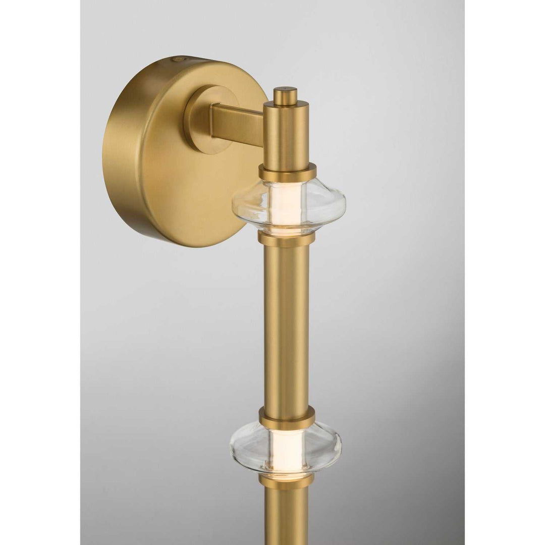 Pearl LED Wall Sconce in Legacy Brass Minka-Lavery