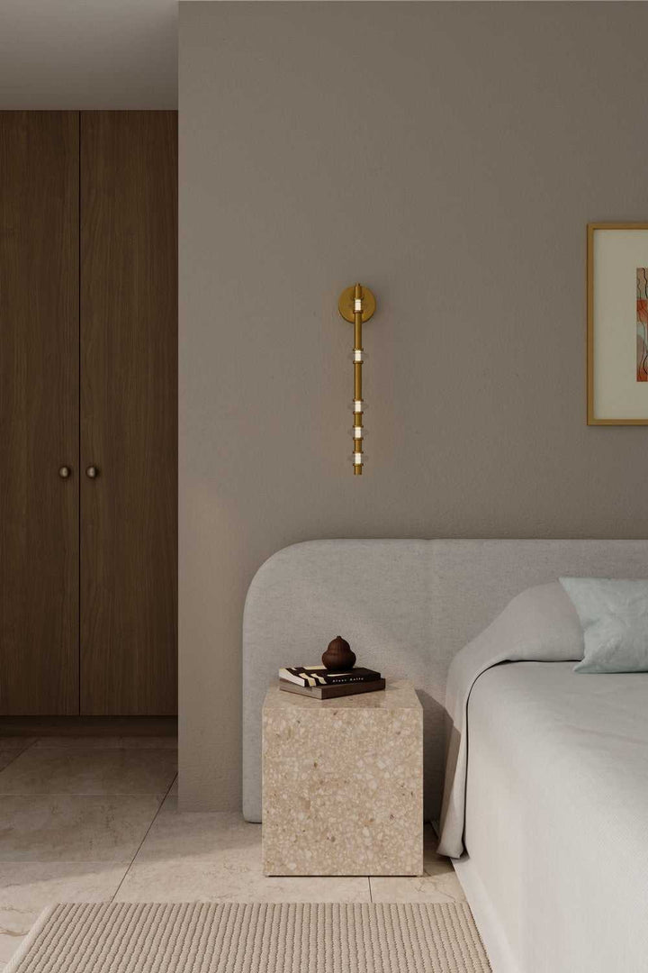 Pearl LED Wall Sconce in Legacy Brass Minka-Lavery