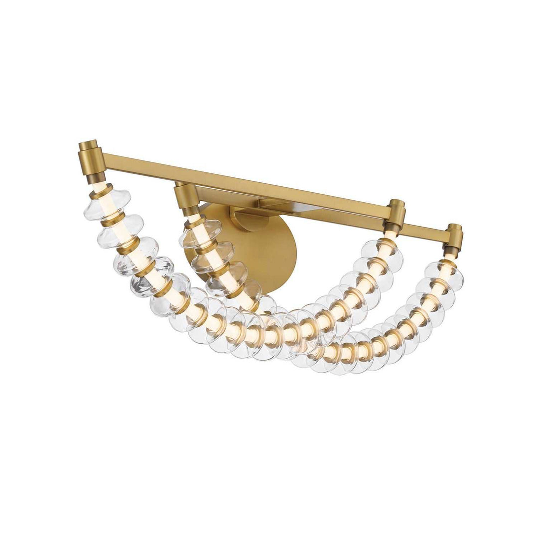 Pearl LED Vanity in Legacy Brass Minka-Lavery