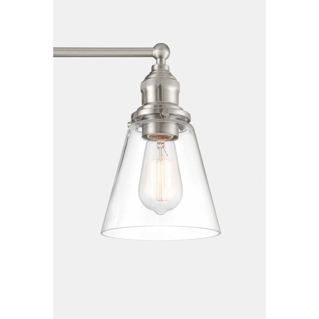 Barwell Three Light Vanity in Brushed Nickel Minka-Lavery