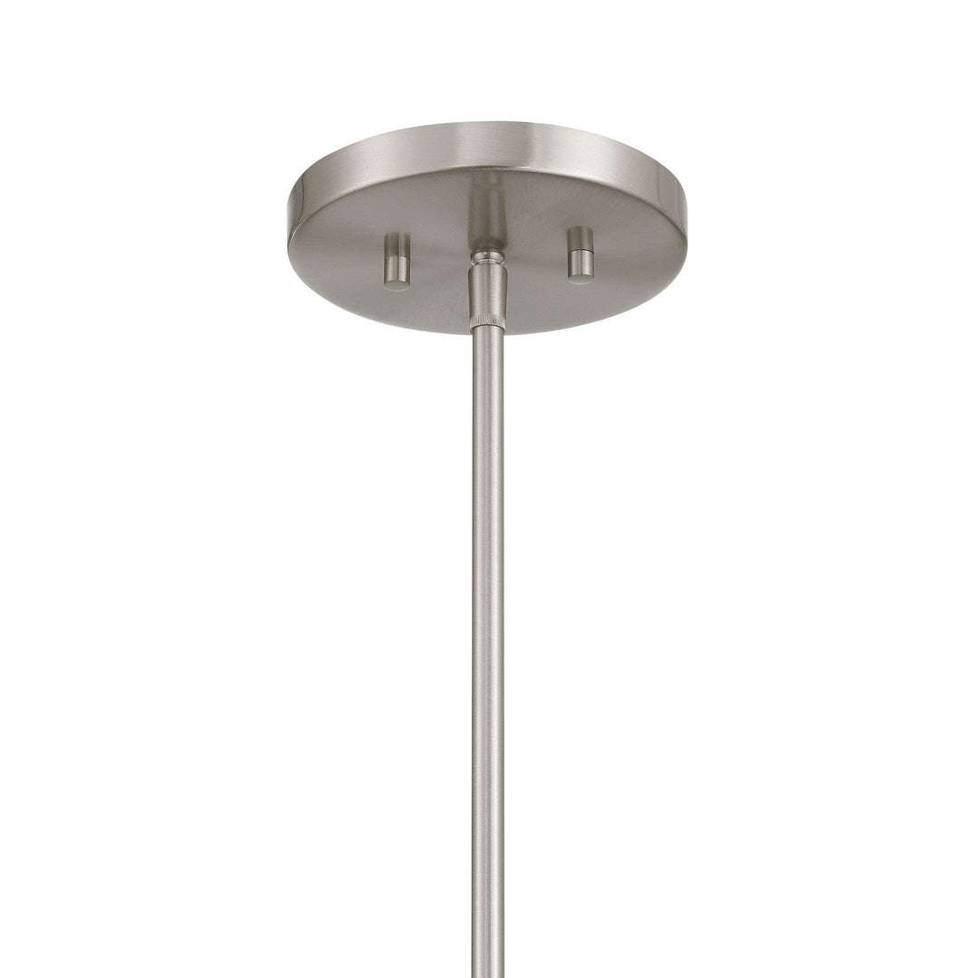 Barwell One Light Mini Pendant in Brushed Nickel Minka-Lavery