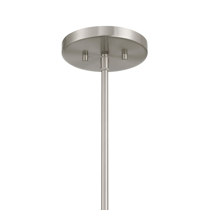 Barwell One Light Mini Pendant in Brushed Nickel Minka-Lavery