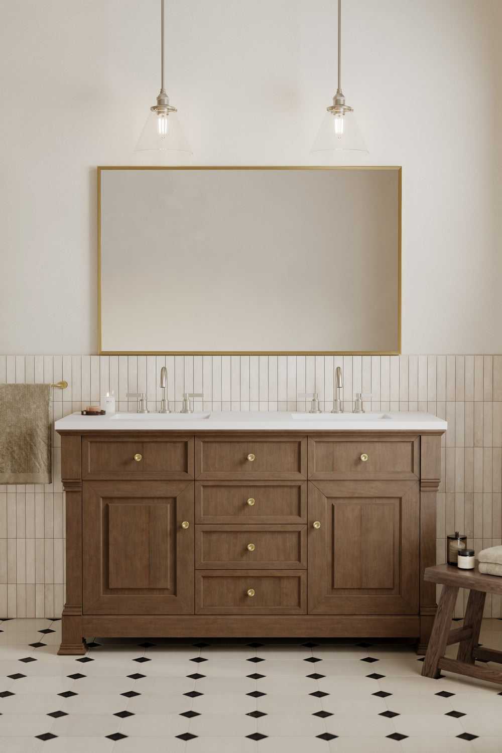 Barwell One Light Mini Pendant in Brushed Nickel Minka-Lavery