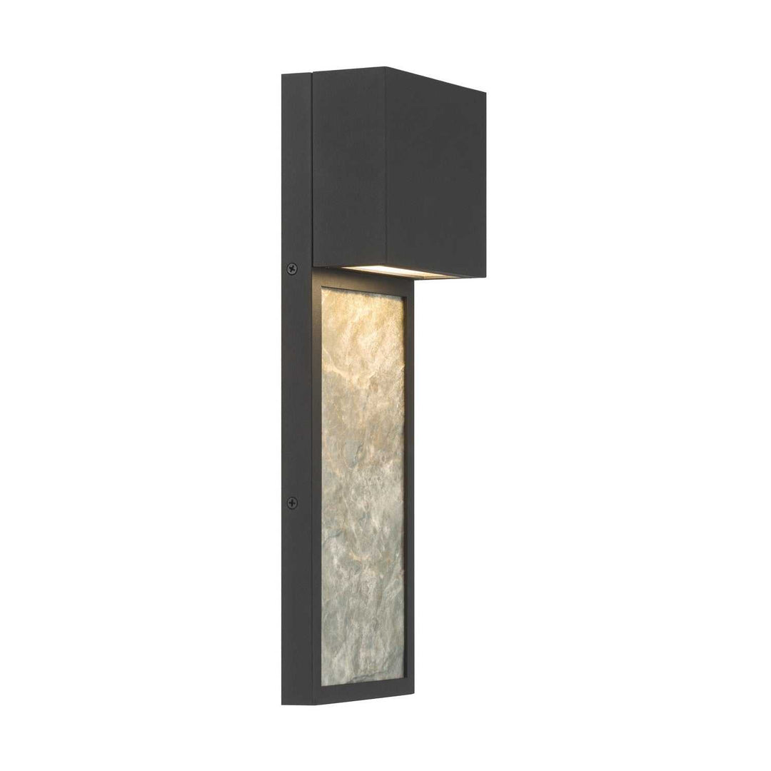 Norrin LED Outdoor Wall Sconce in Sand Coal Black Minka-Lavery