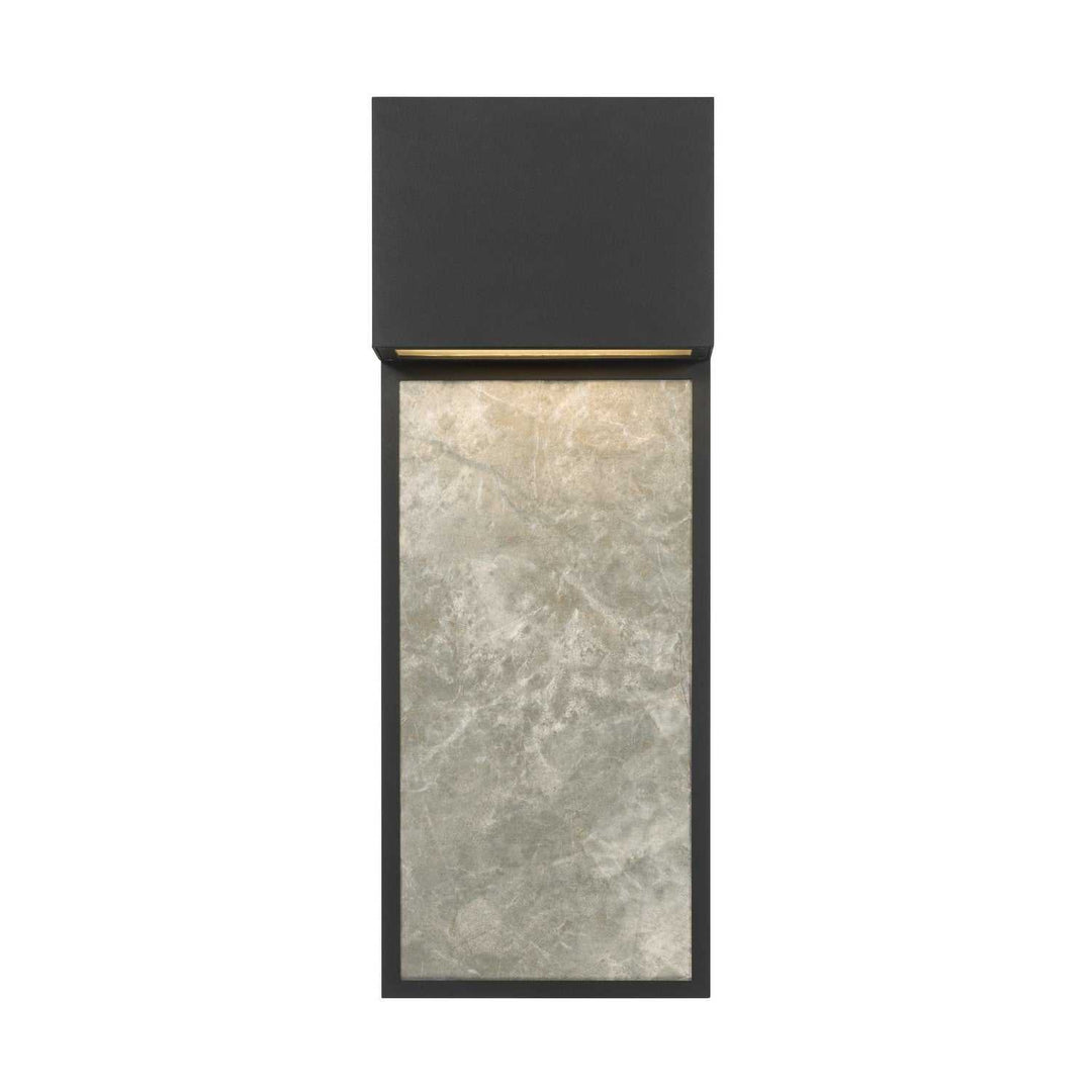 Norrin LED Outdoor Wall Sconce in Sand Coal Black Minka-Lavery