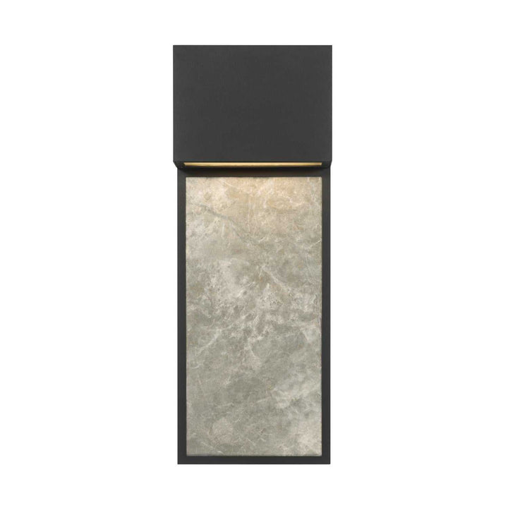 Norrin LED Outdoor Wall Sconce in Sand Coal Black Minka-Lavery