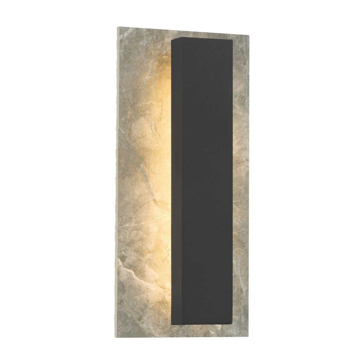 Avenelle LED Outdoor Wall Sconce in Sand Coal Black Minka-Lavery