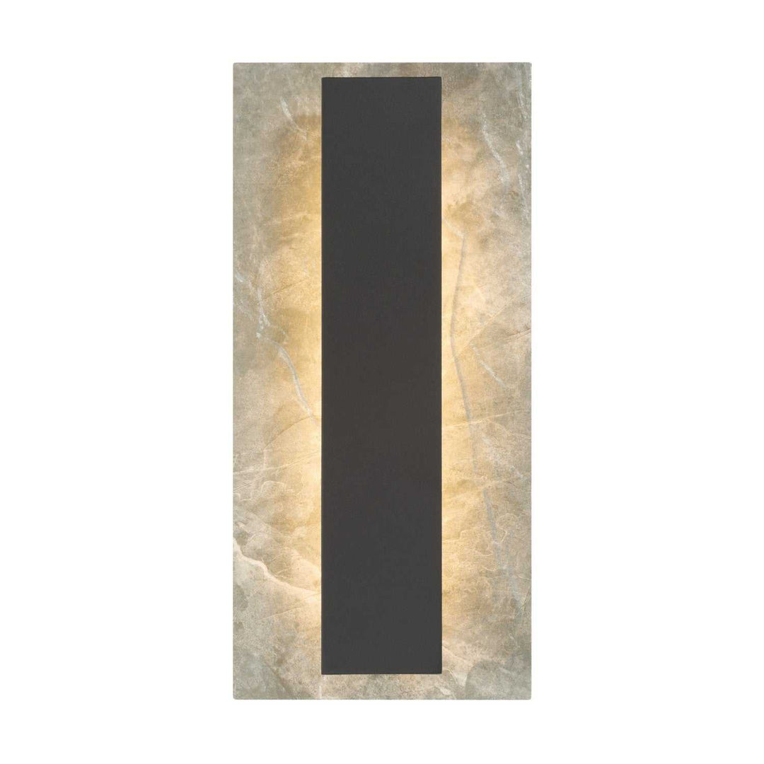 Avenelle LED Outdoor Wall Sconce in Sand Coal Black Minka-Lavery