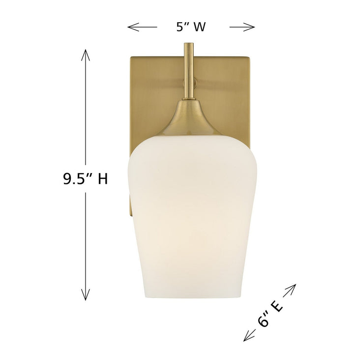 Savoy House - 9-6030-1-322 - One Light Wall Sconce - Octave - Warm Brass