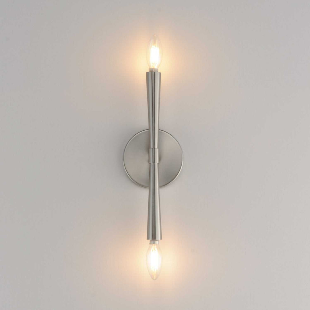 Maxim - 24620SN - Two Light Wall Sconce - Rome - Satin Nickel