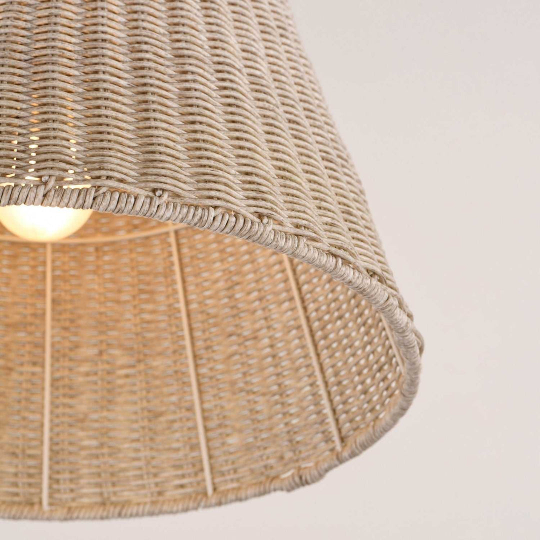 Maxim - 21487WWTNAB - One Light Pendant - Baja - Natural Aged Brass