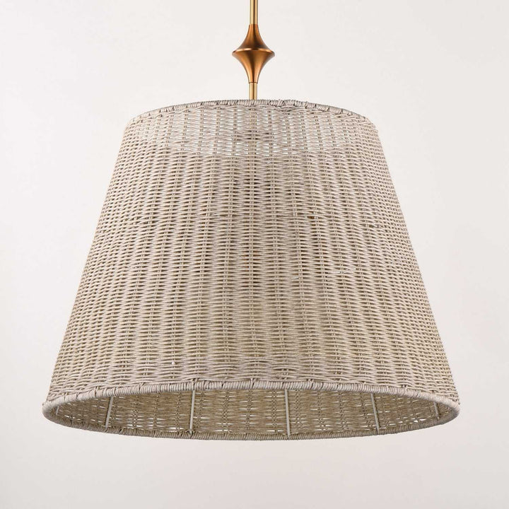 Maxim - 21488WWTNAB - Three Light Pendant - Baja - Natural Aged Brass
