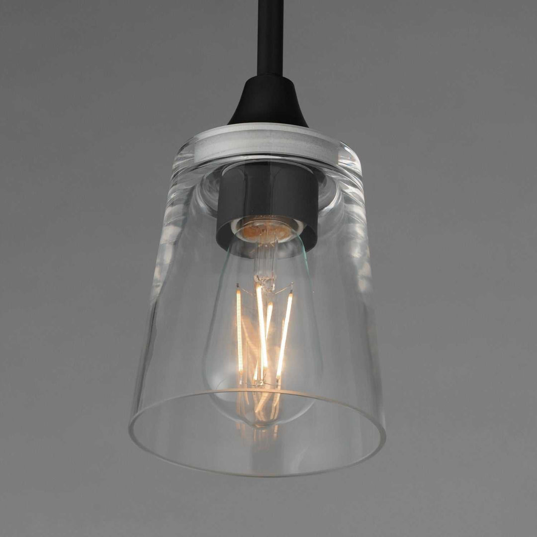 Maxim - 92880CLBK - One Light Pendant - Hudson - Black