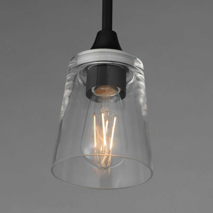 Maxim - 92880CLBK - One Light Pendant - Hudson - Black