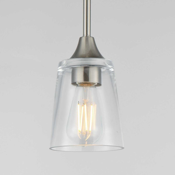 Maxim - 92880CLSN - One Light Pendant - Hudson - Satin Nickel