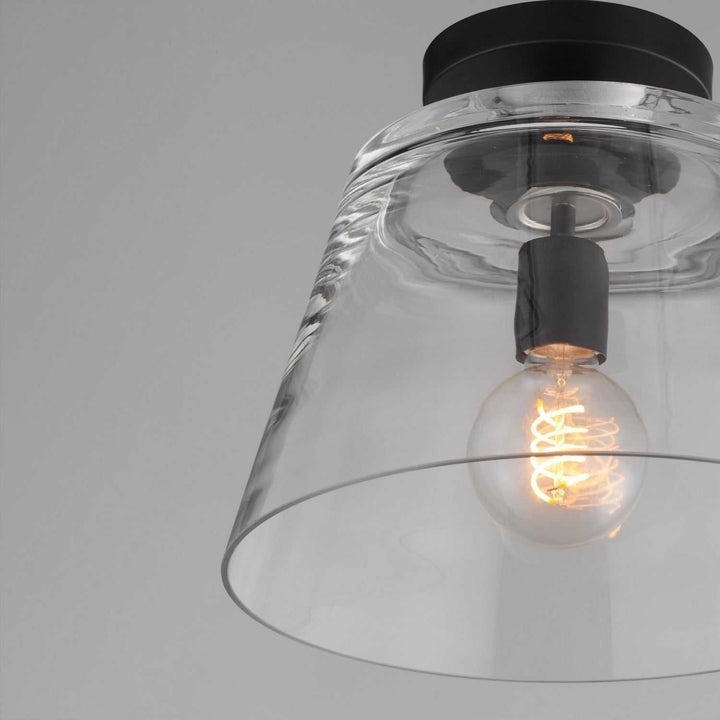 Maxim - 12880CLBK - One Light Pendant - Hudson - Black