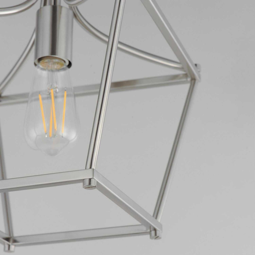 Maxim - 25311SN - One Light Pendant / Semi-Flush - Clifton - Satin Nickel