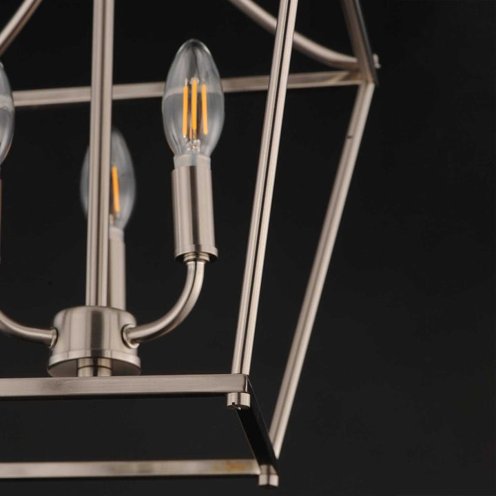 Maxim - 25313SN - Three Light Pendant - Clifton - Satin Nickel