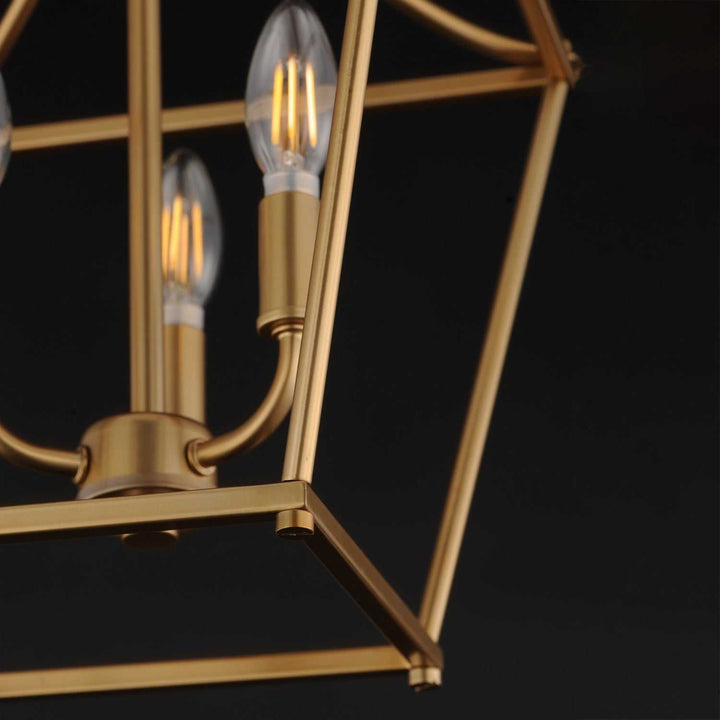 Maxim - 25313NAB - Three Light Pendant - Clifton - Natural Aged Brass
