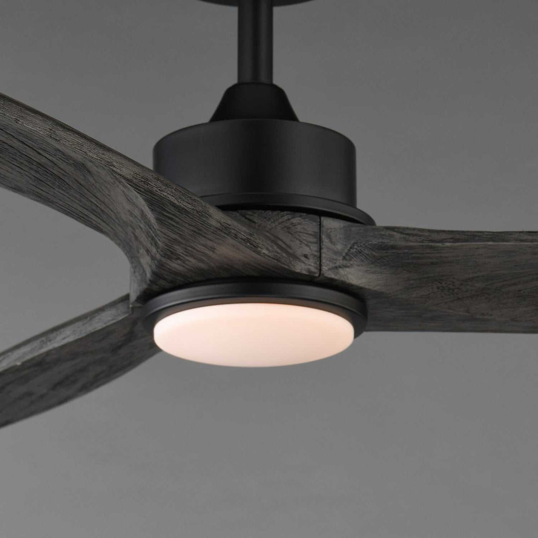 Maxim - 88831WTBKGWD - 52" Ceiling Fan - Woodwind - Black
