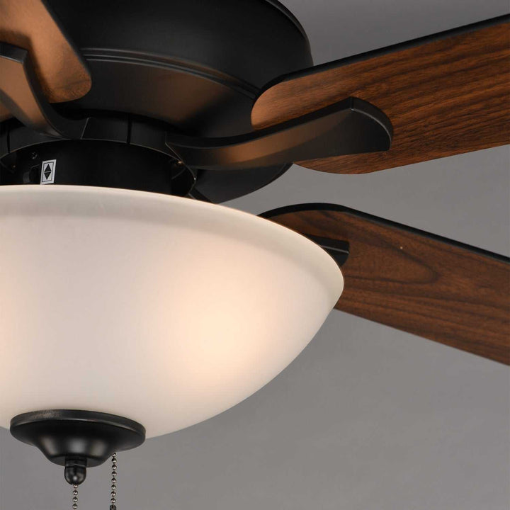 Super-Max 52" Ceiling Fan in Black Maxim
