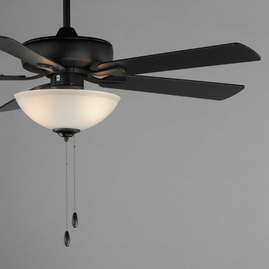 Super-Max 52" Ceiling Fan in Black Maxim