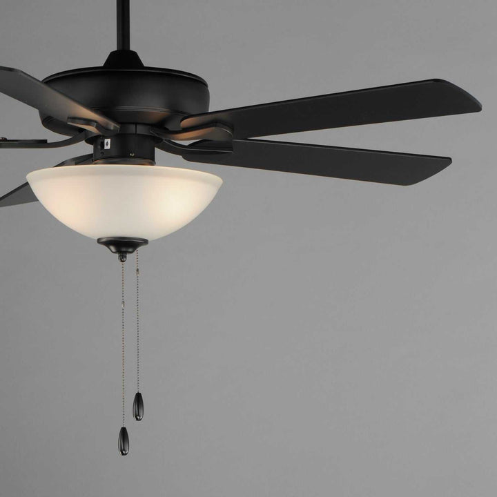 Super-Max 52" Ceiling Fan in Black Maxim
