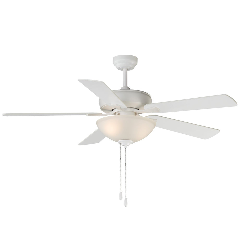 Maxim - 88936SWMW - 52" Ceiling Fan - Super-Max - Matte White