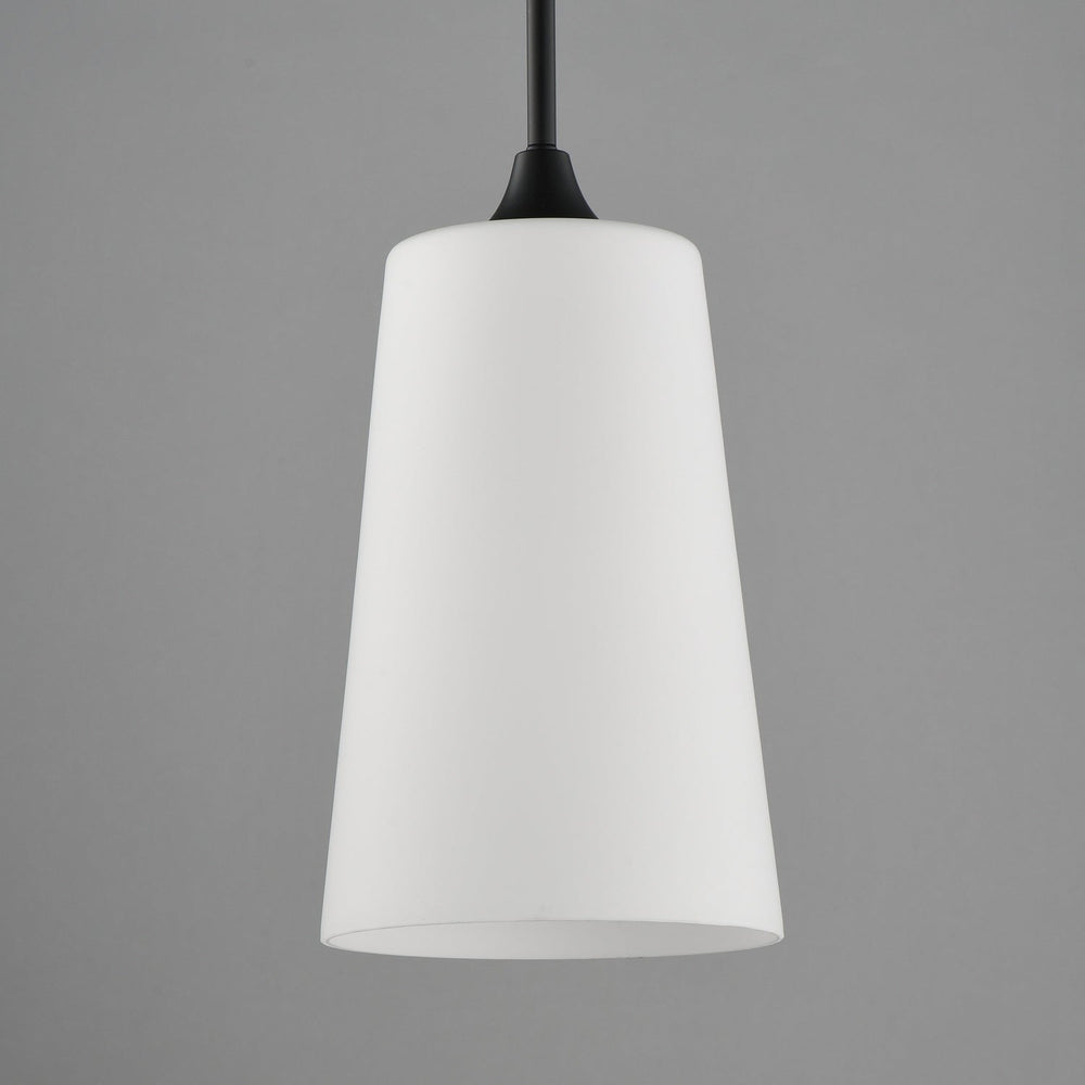 Maxim - 12886SWBK - One Light Pendant - Hudson - Black