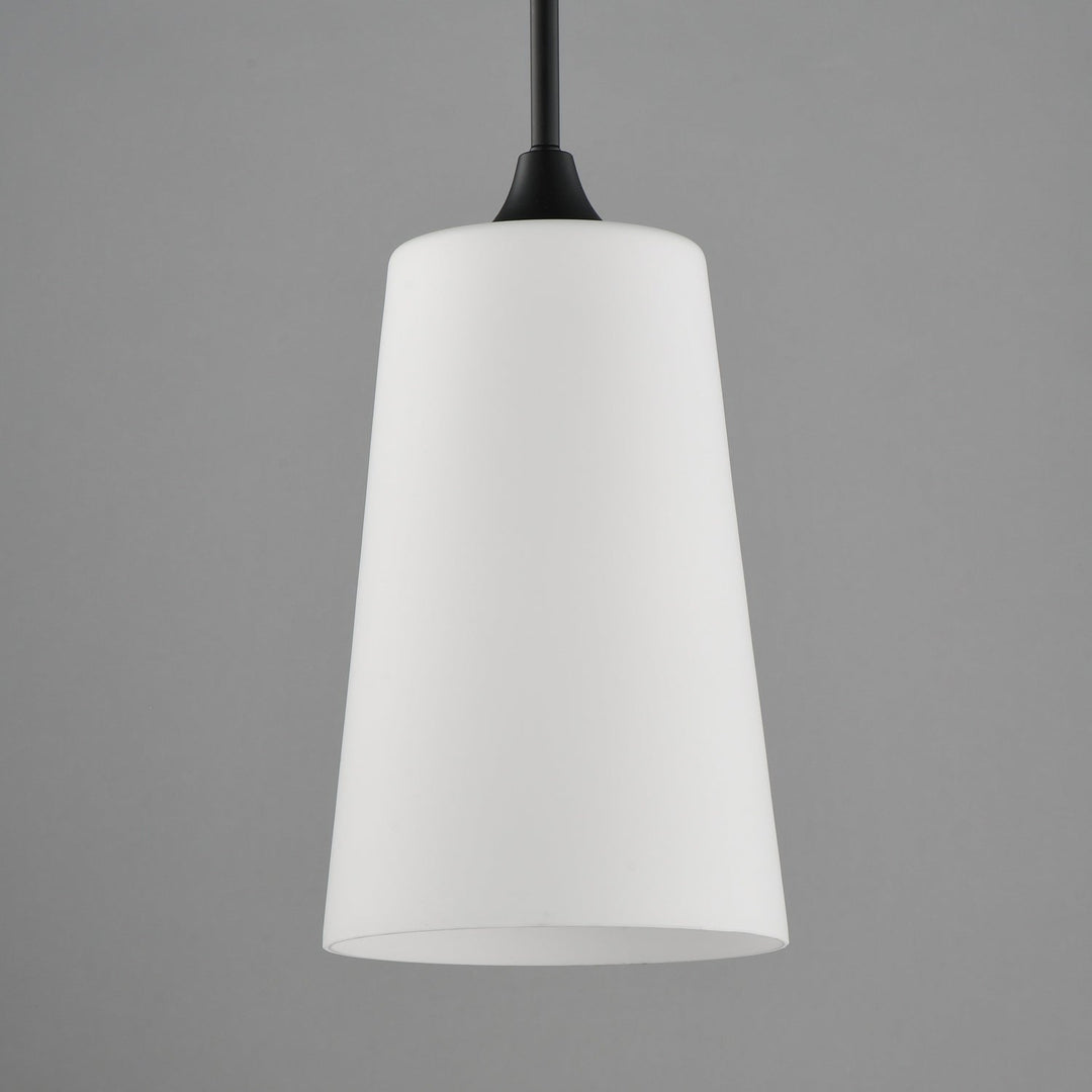 Maxim - 12886SWBK - One Light Pendant - Hudson - Black