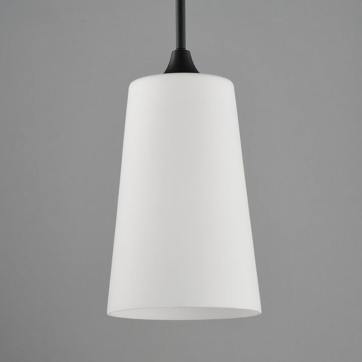 Maxim - 12886SWBK - One Light Pendant - Hudson - Black