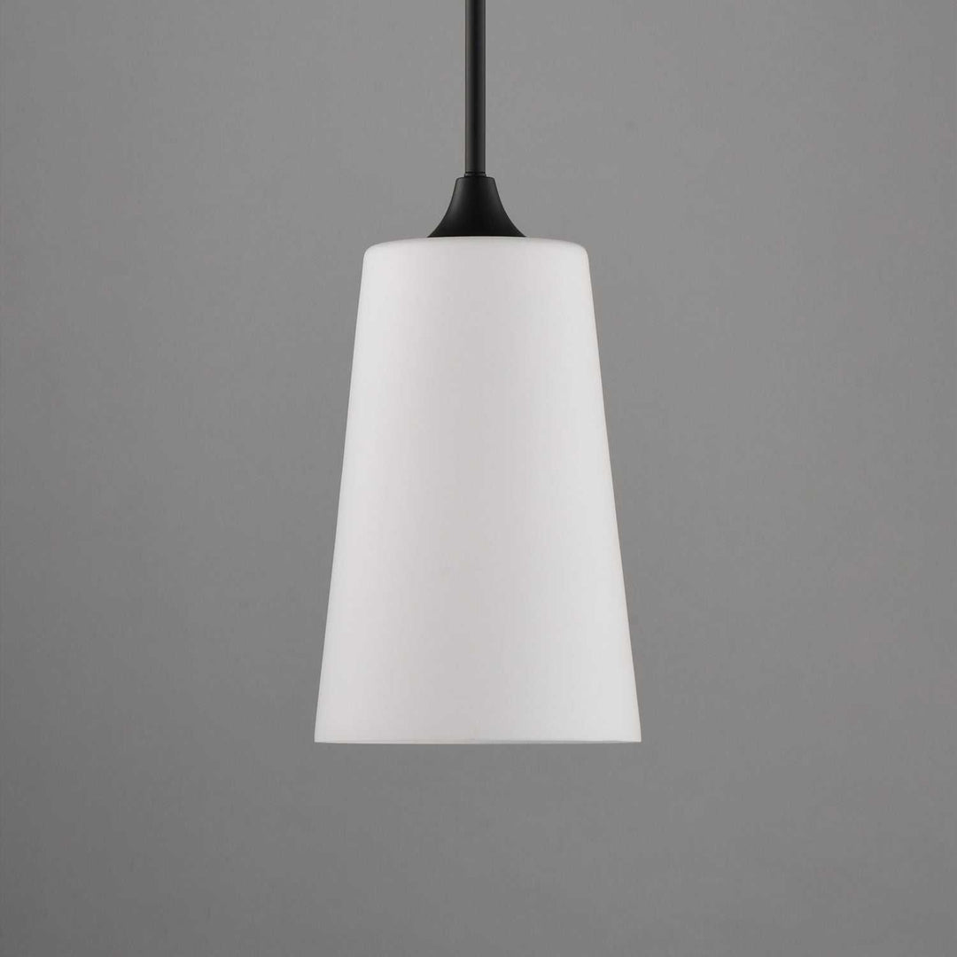 Maxim - 12886SWBK - One Light Pendant - Hudson - Black